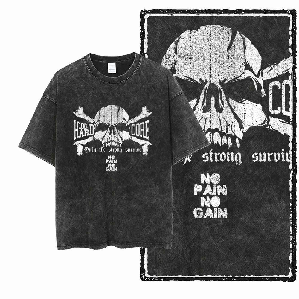 Gym Motivation Oversized Tee