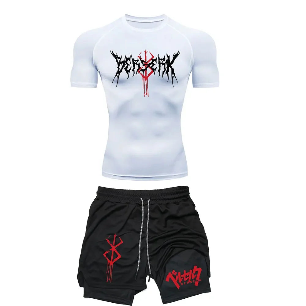 Berserk Men's Compression Gym Set