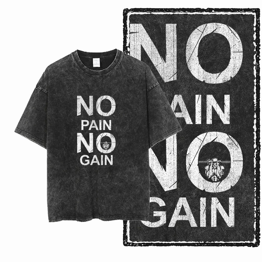 Gym Motivation Oversized Tee