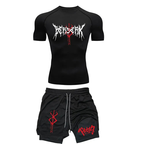 Berserk Men's Compression Gym Set