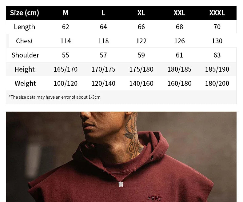 Sleeveless Hooded Tee