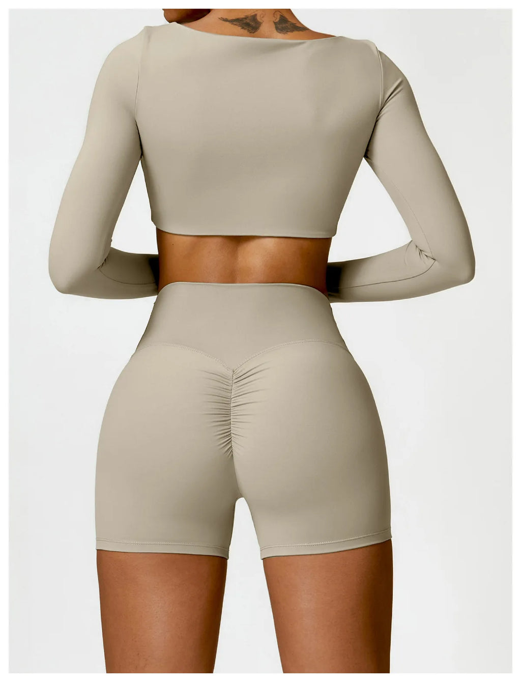 2-Peace Long Sleeve Yoga Suit