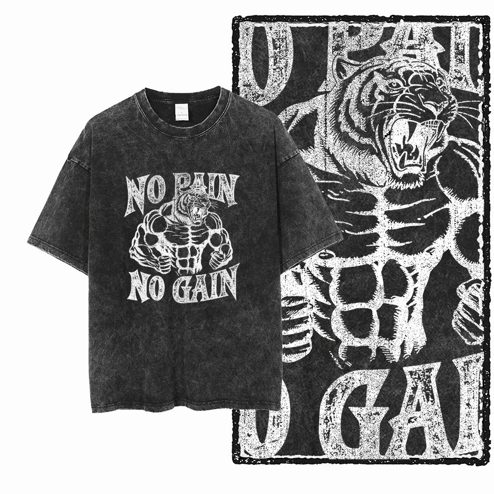 Gym Motivation Oversized Tee