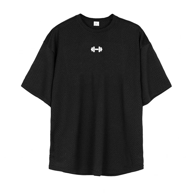 Oversized Mesh Tee