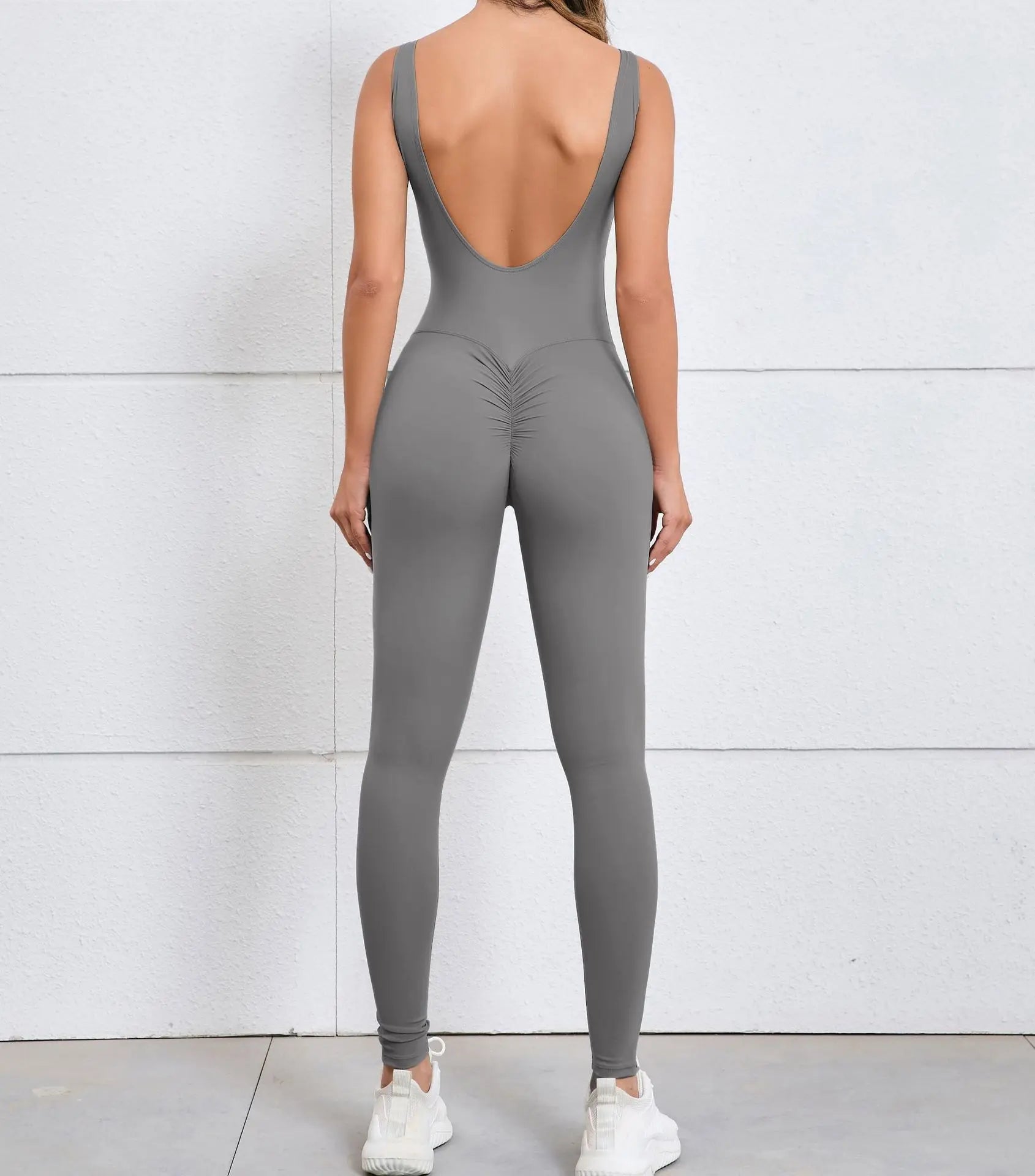 Backless One-piece Suit