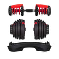 SIHAO 24KG Adjustable Dumbbell Set