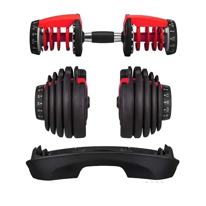 SIHAO 24KG Adjustable Dumbbell Set
