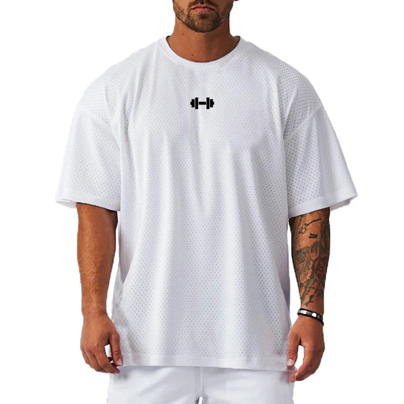 Oversized Mesh Tee