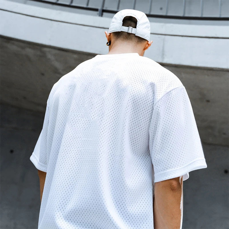 Oversized Mesh Tee