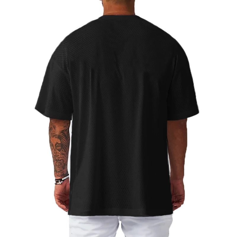 Oversized Mesh Tee
