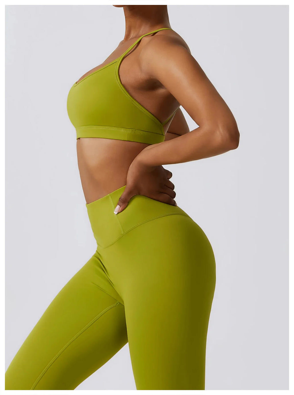 Women's Sportswear Yoga Set Workout Clothes Athletic Wear Sports Gym Legging 2/3PCS Fitness Bra Crop Top Long Sleeve Yoga Suit