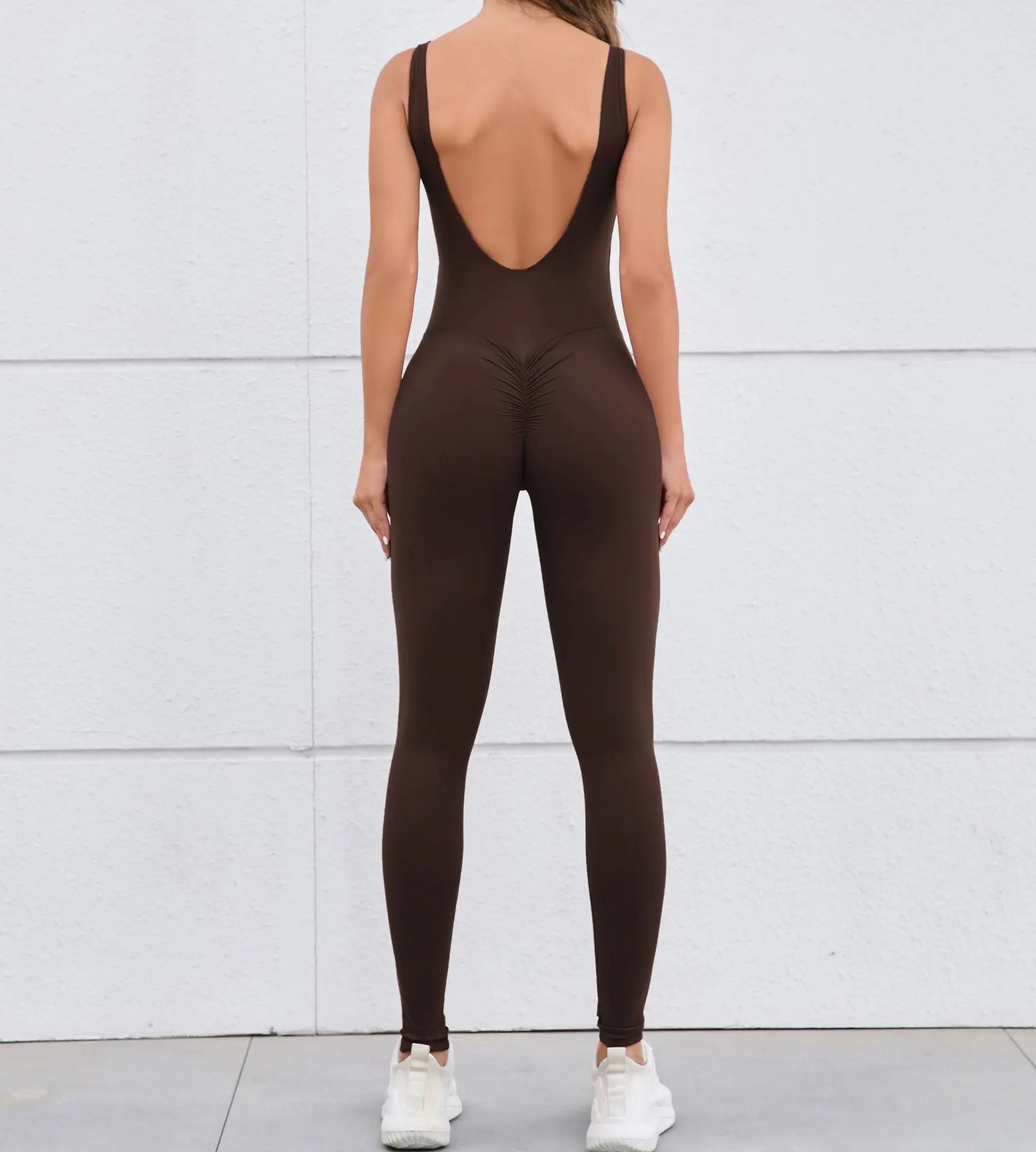 Backless One-piece Suit