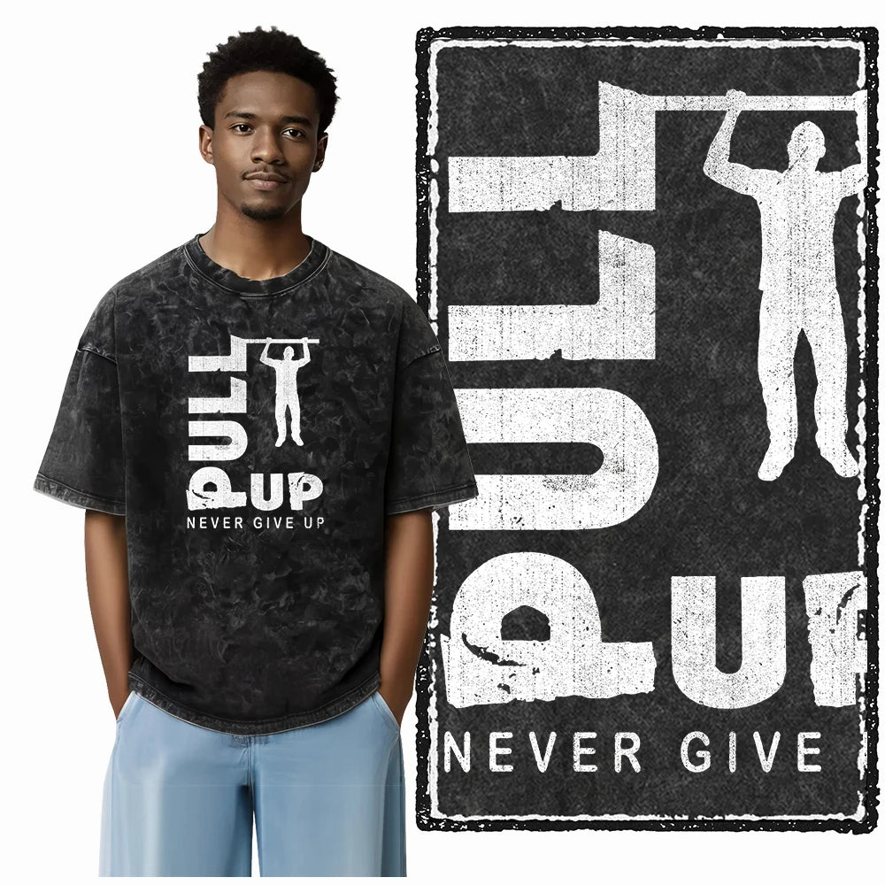 Gym Motivation Oversized Tee