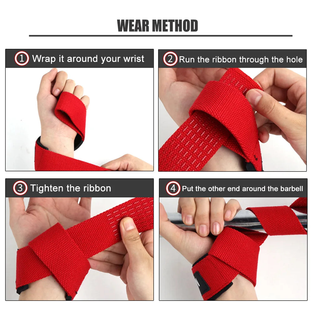 2PCS Weightlifting Straps