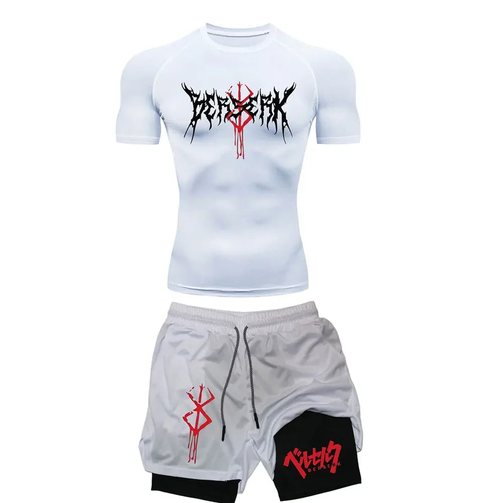Berserk Men's Compression Gym Set