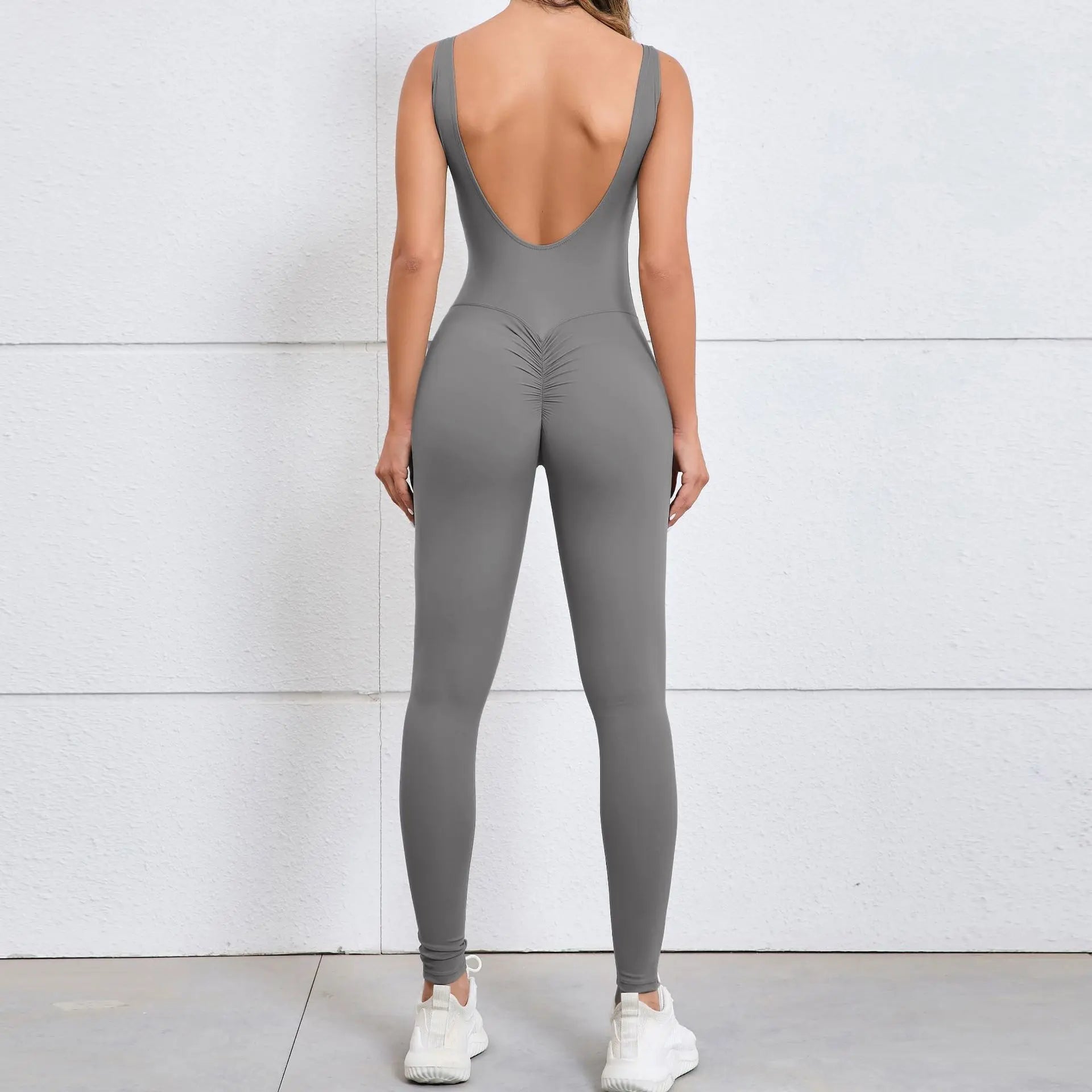 Backless One-piece Suit