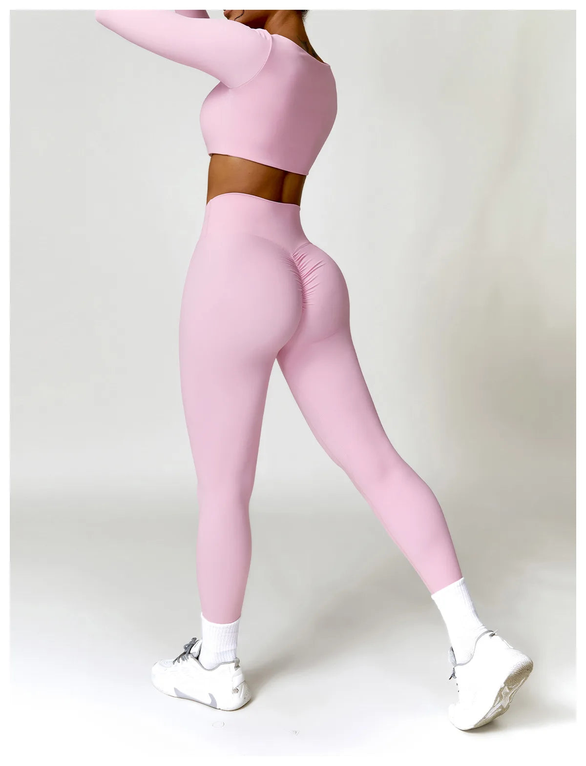 2-Peace Long Sleeve Yoga Suit