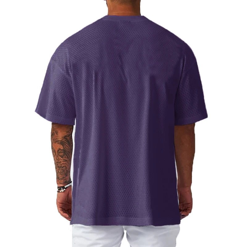 Oversized Mesh Tee