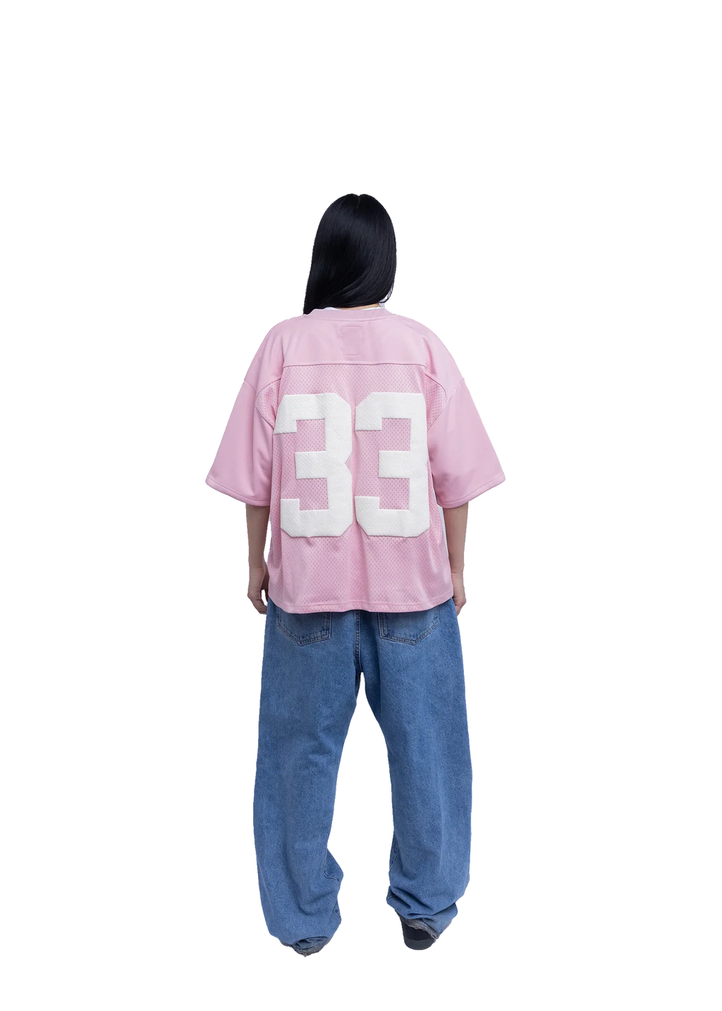 Oversized Retro Mesh Tee