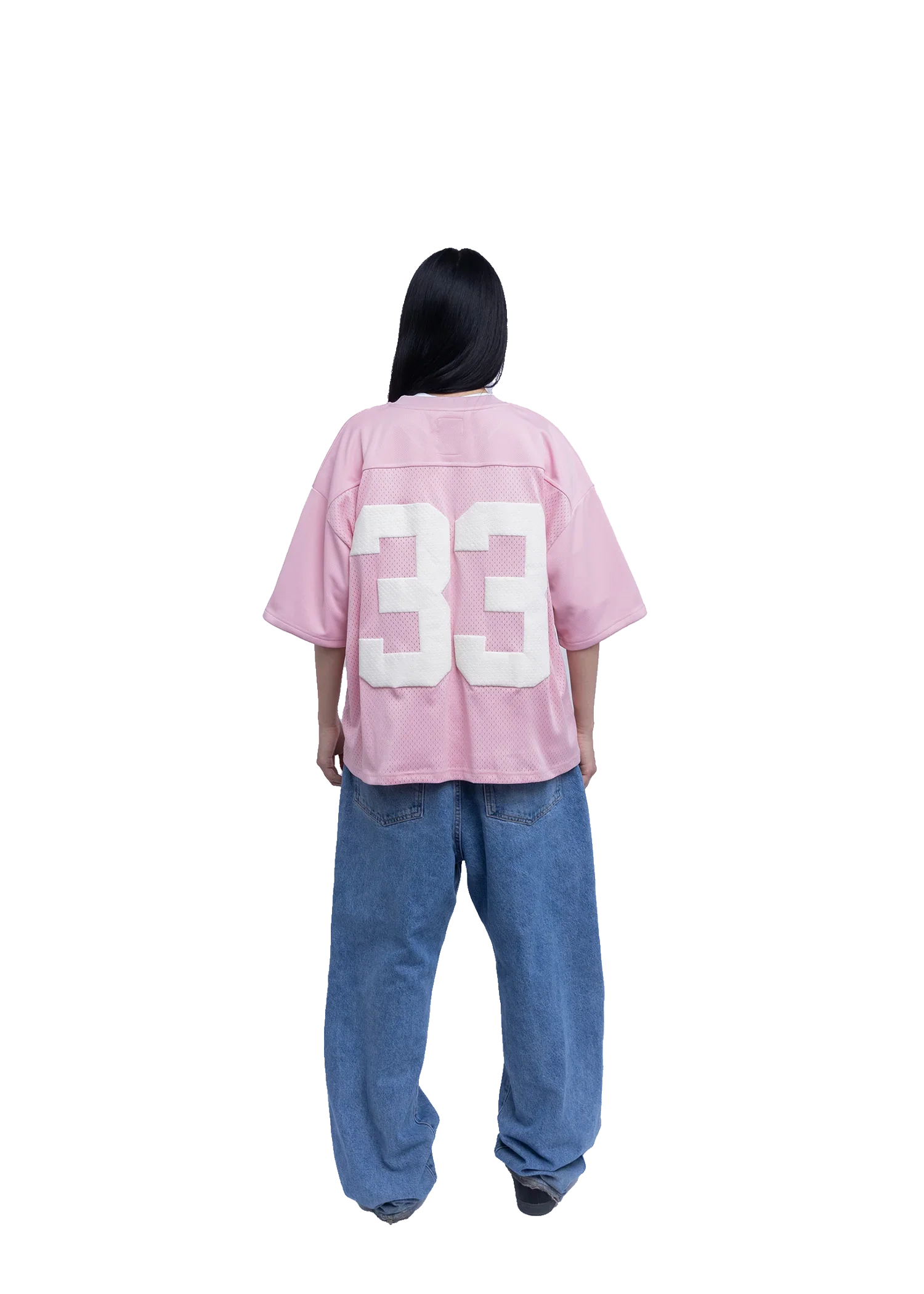Oversized Retro Mesh Tee