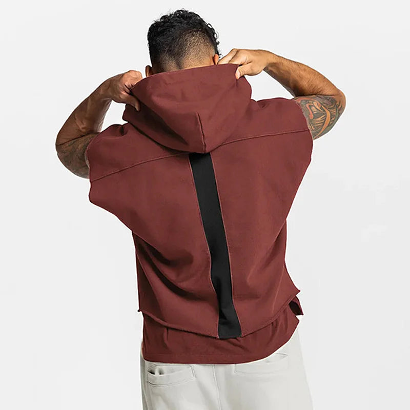 Sleeveless Hooded Tee