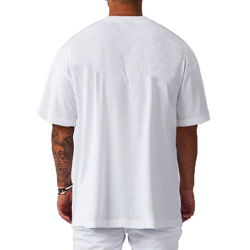 Oversized Mesh Tee