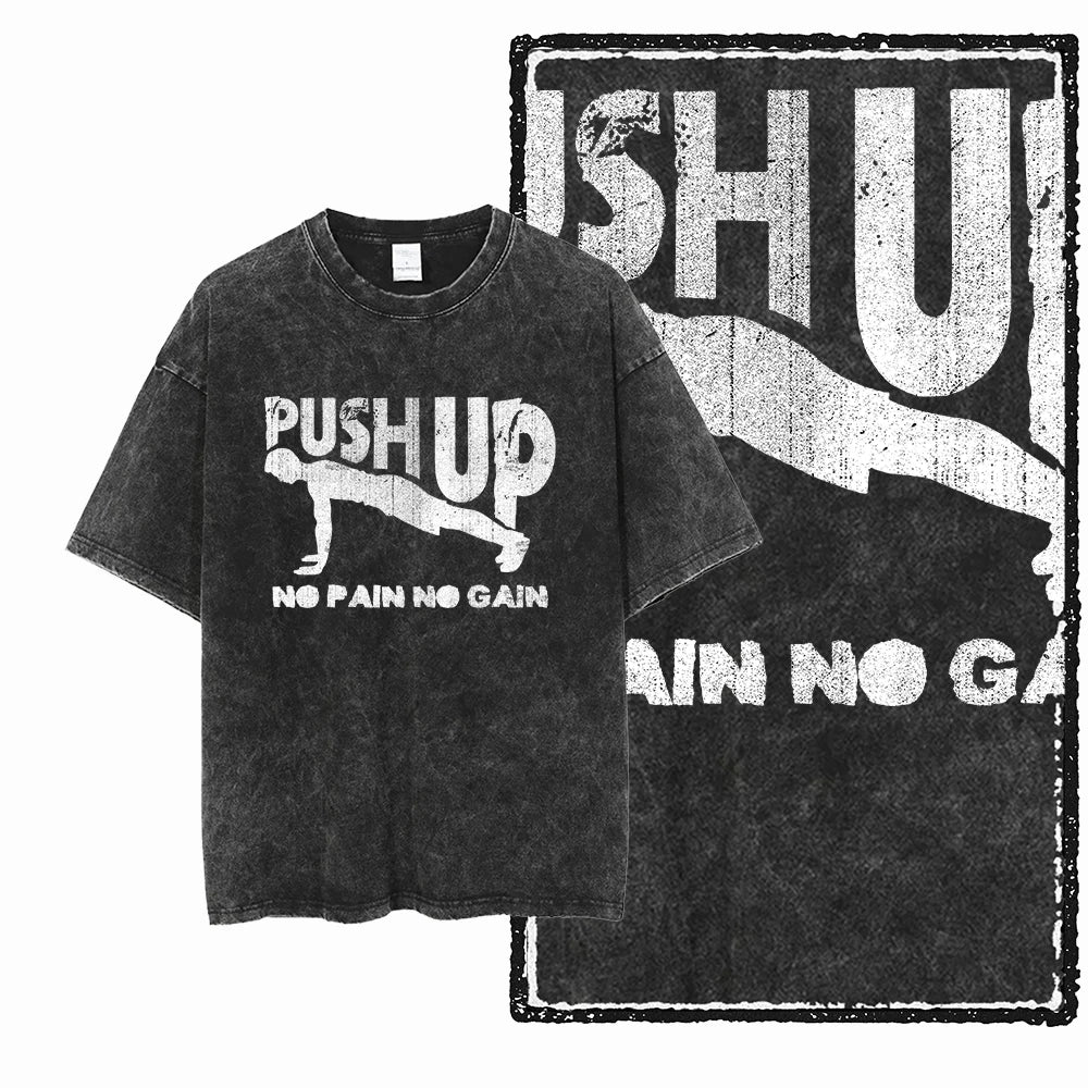 Gym Motivation Oversized Tee
