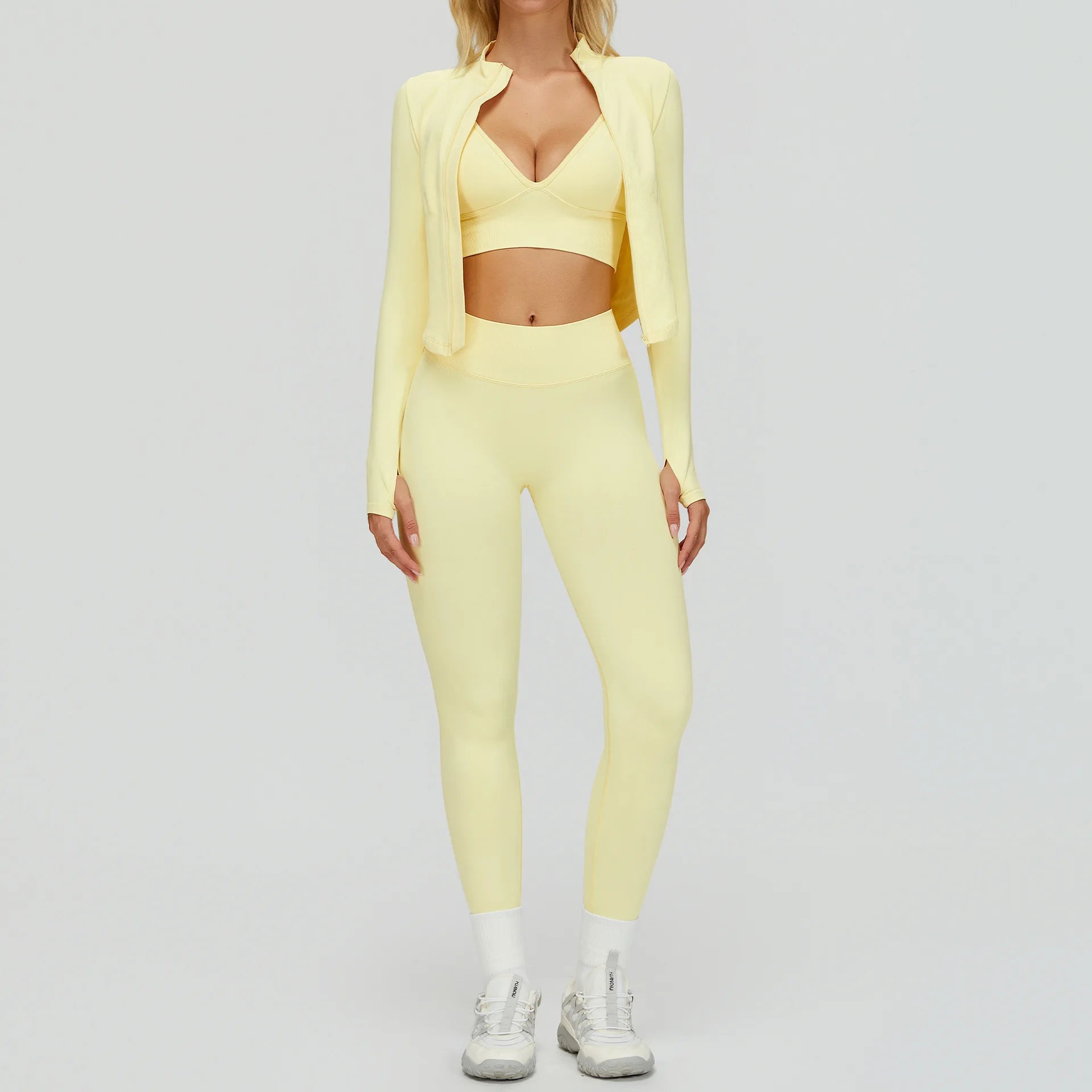 Seamless 2/3PCS Gym Set