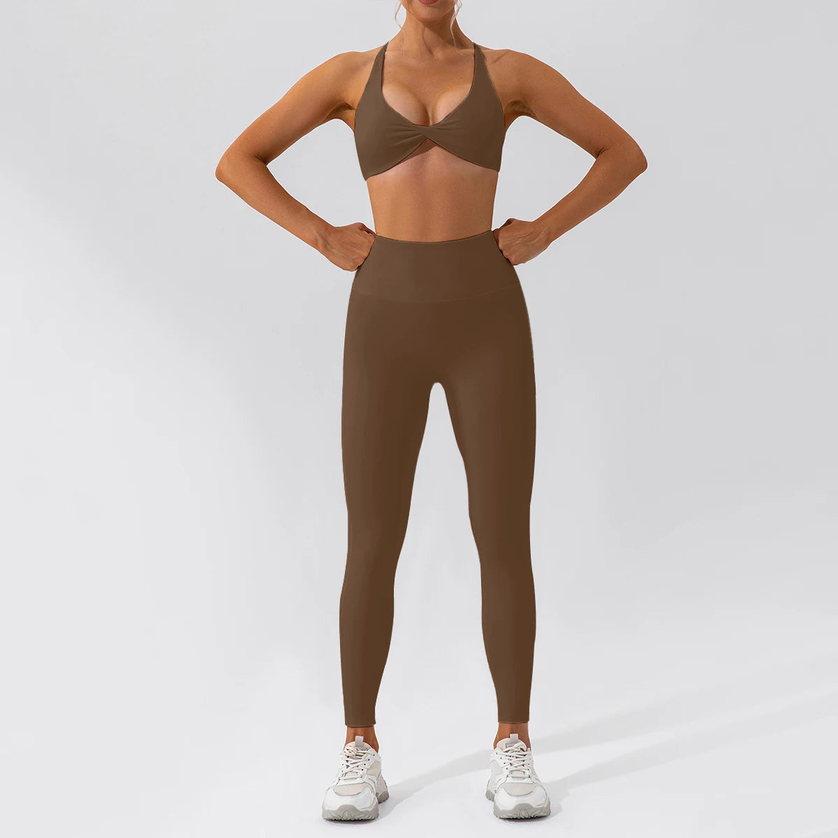 2-Peace Long Sleeve Yoga Suit