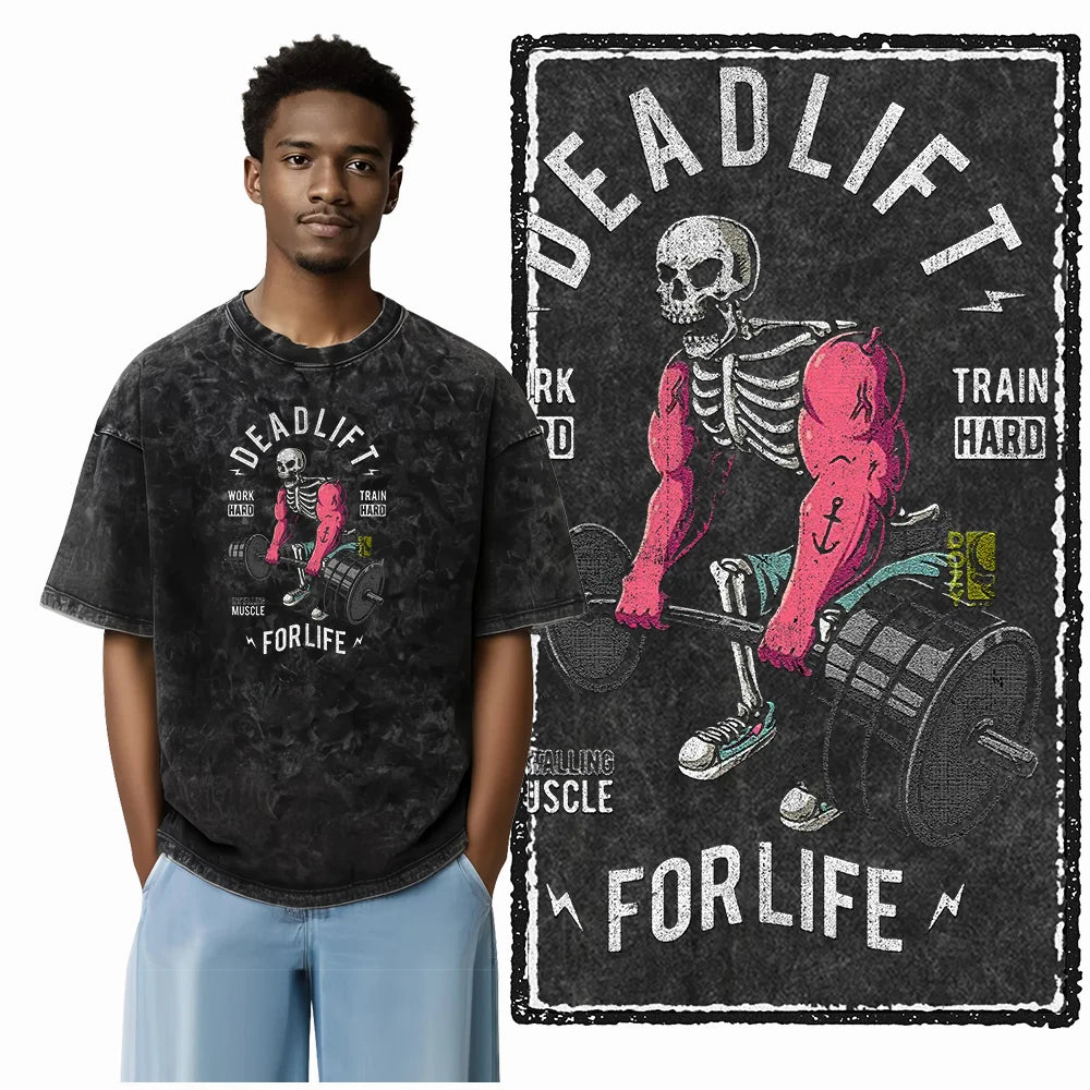 Gym Motivation Oversized Tee