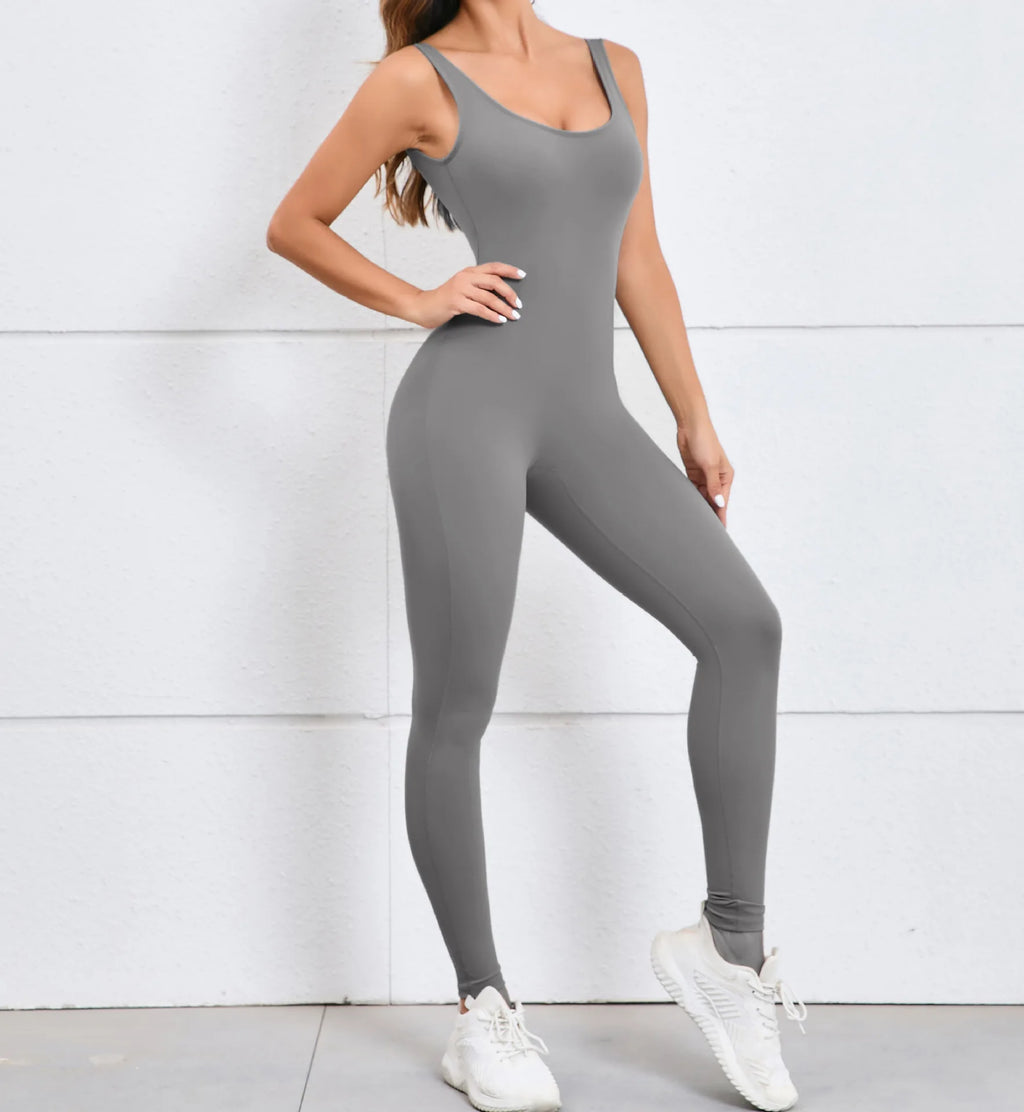 Backless One-piece Suit