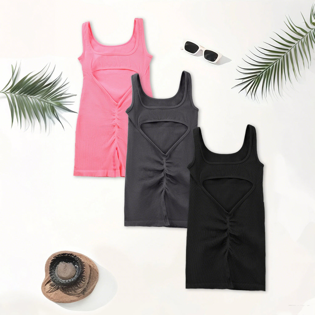 Sleeveless Yoga Suit