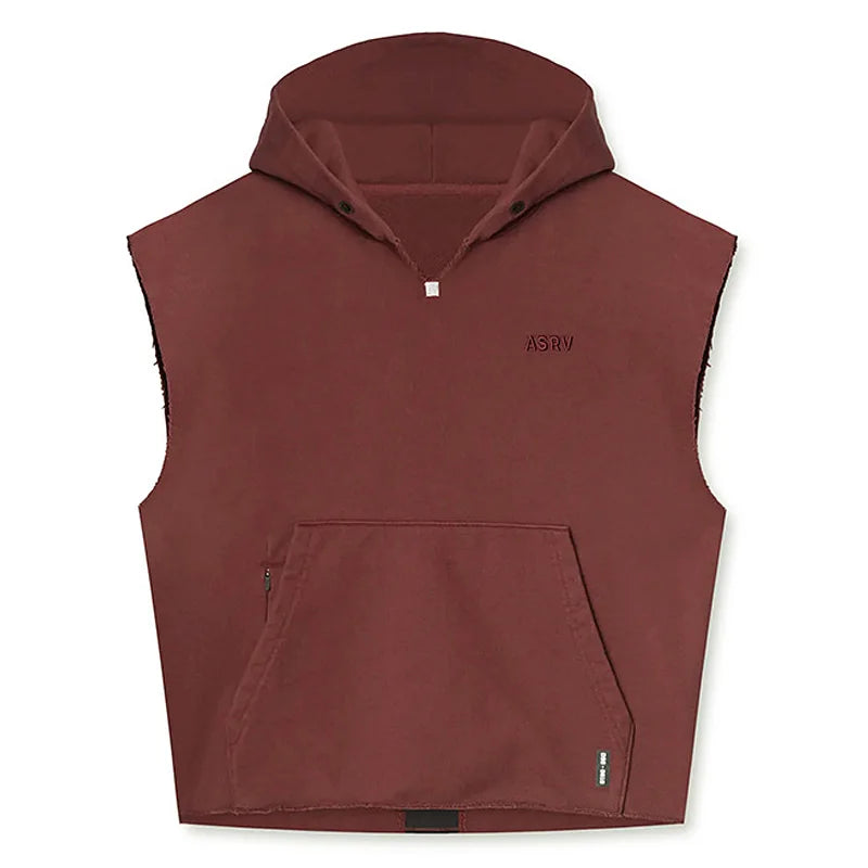 Sleeveless Hooded Tee