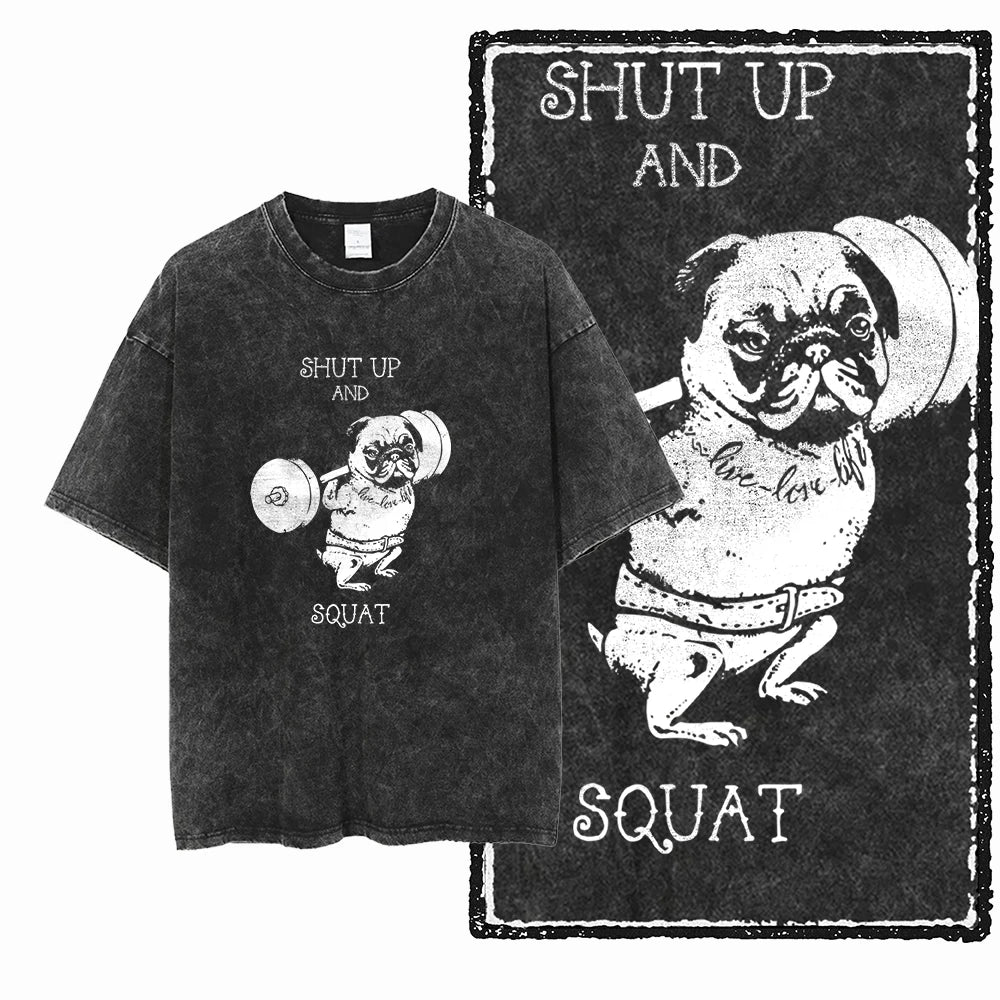 Gym Motivation Oversized Tee