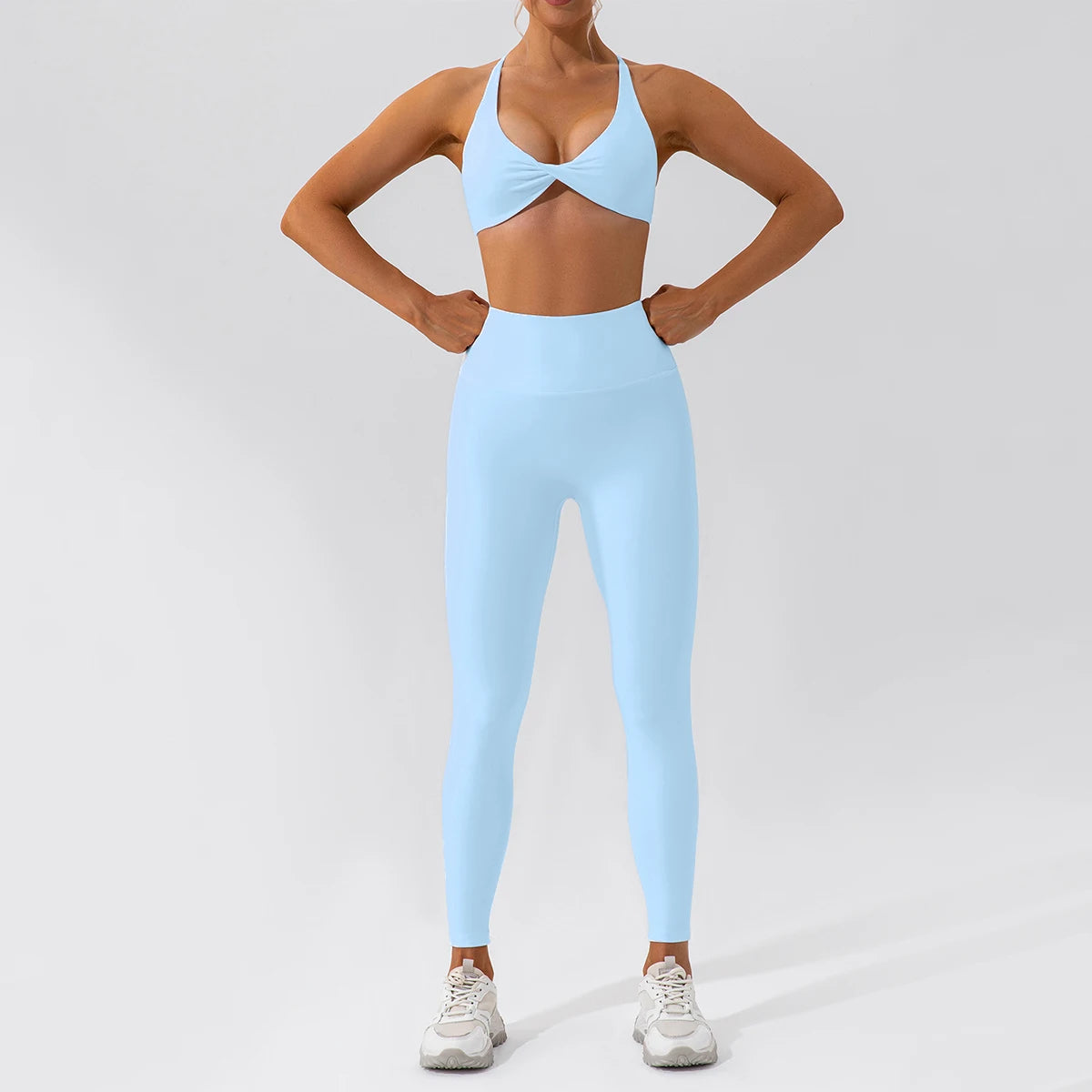 2-Peace Long Sleeve Yoga Suit