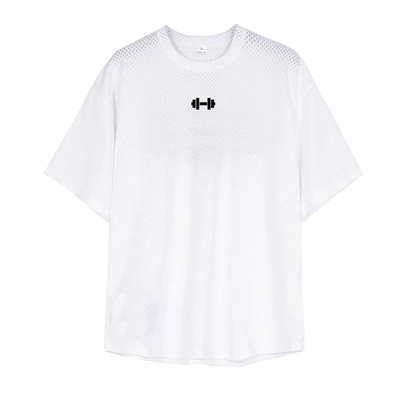 Oversized Mesh Tee