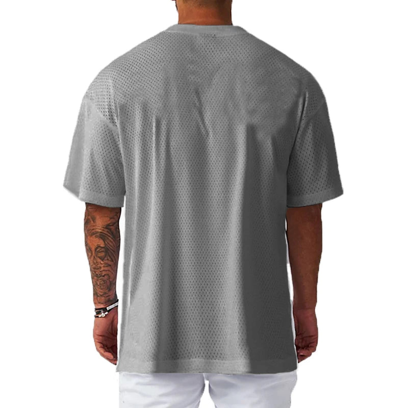 Oversized Mesh Tee