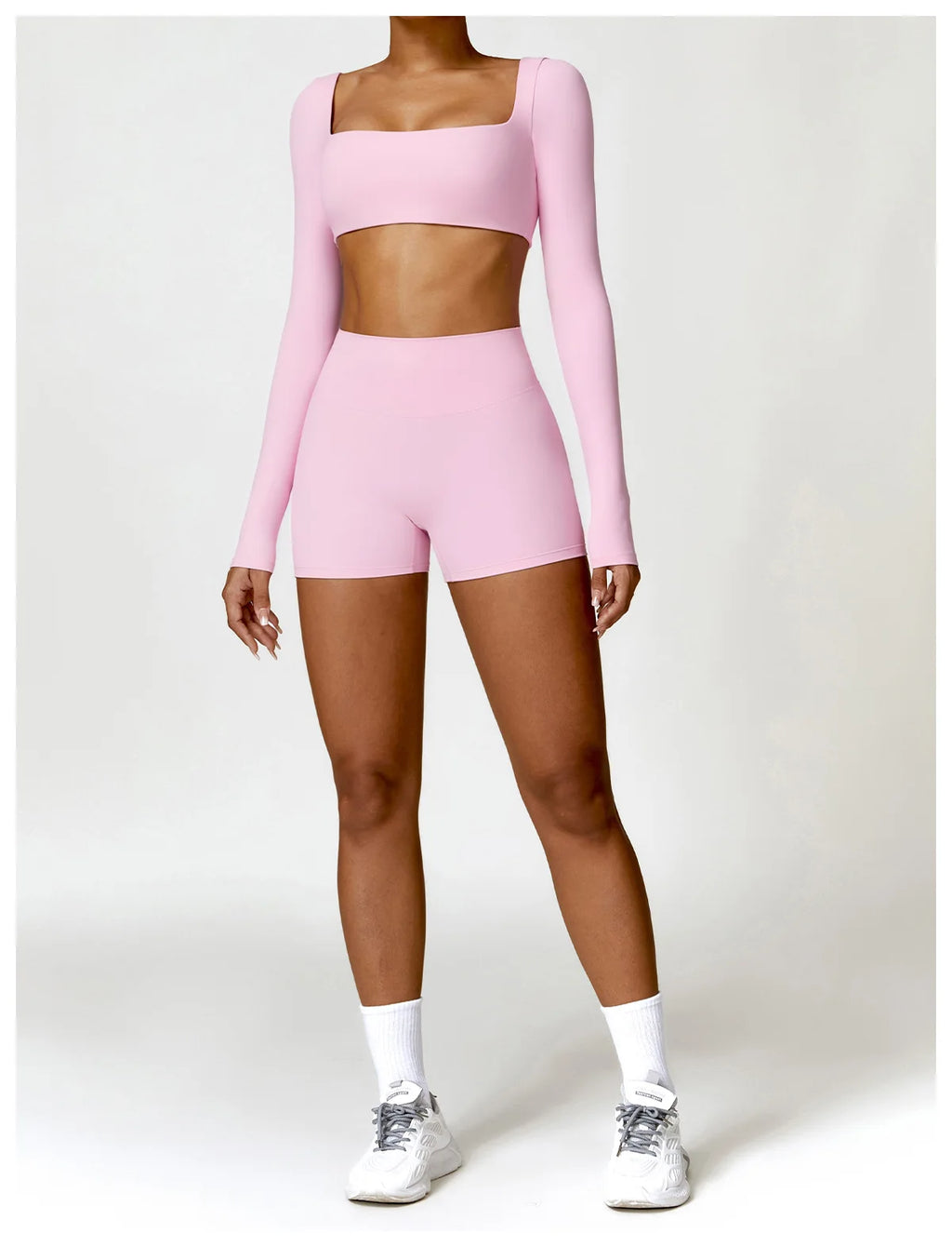 2-Peace Long Sleeve Yoga Suit