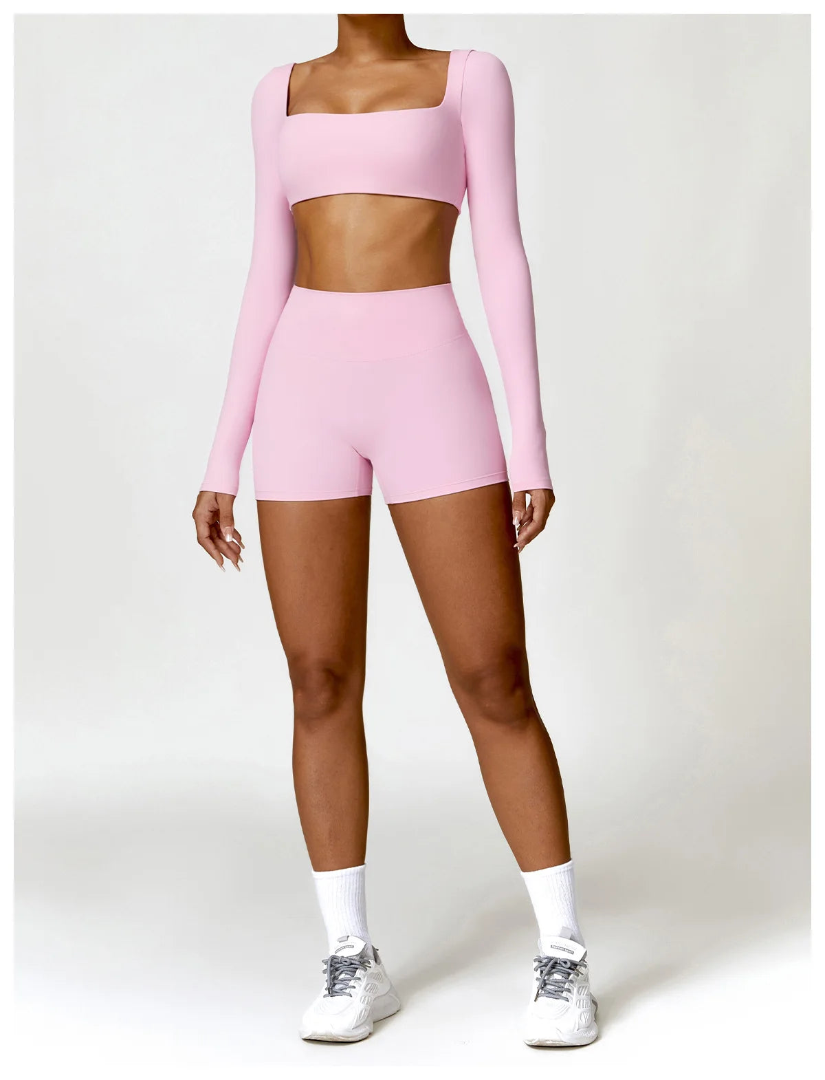 2-Peace Long Sleeve Yoga Suit