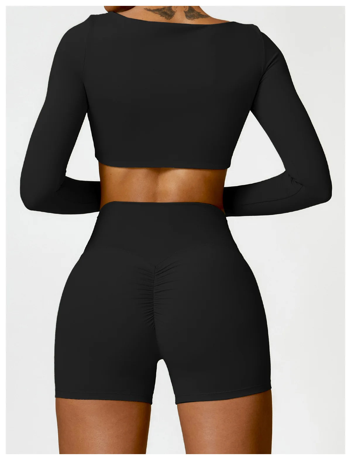 2-Peace Long Sleeve Yoga Suit