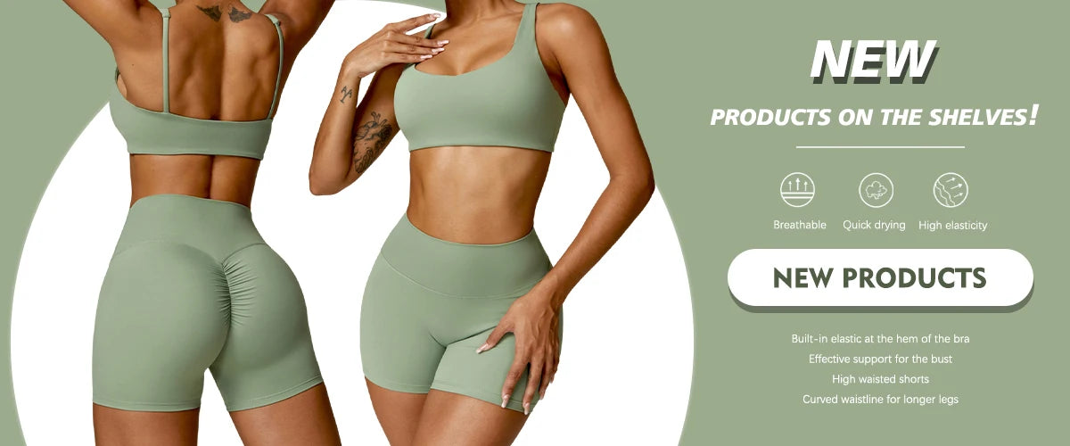2-Peace Long Sleeve Yoga Suit