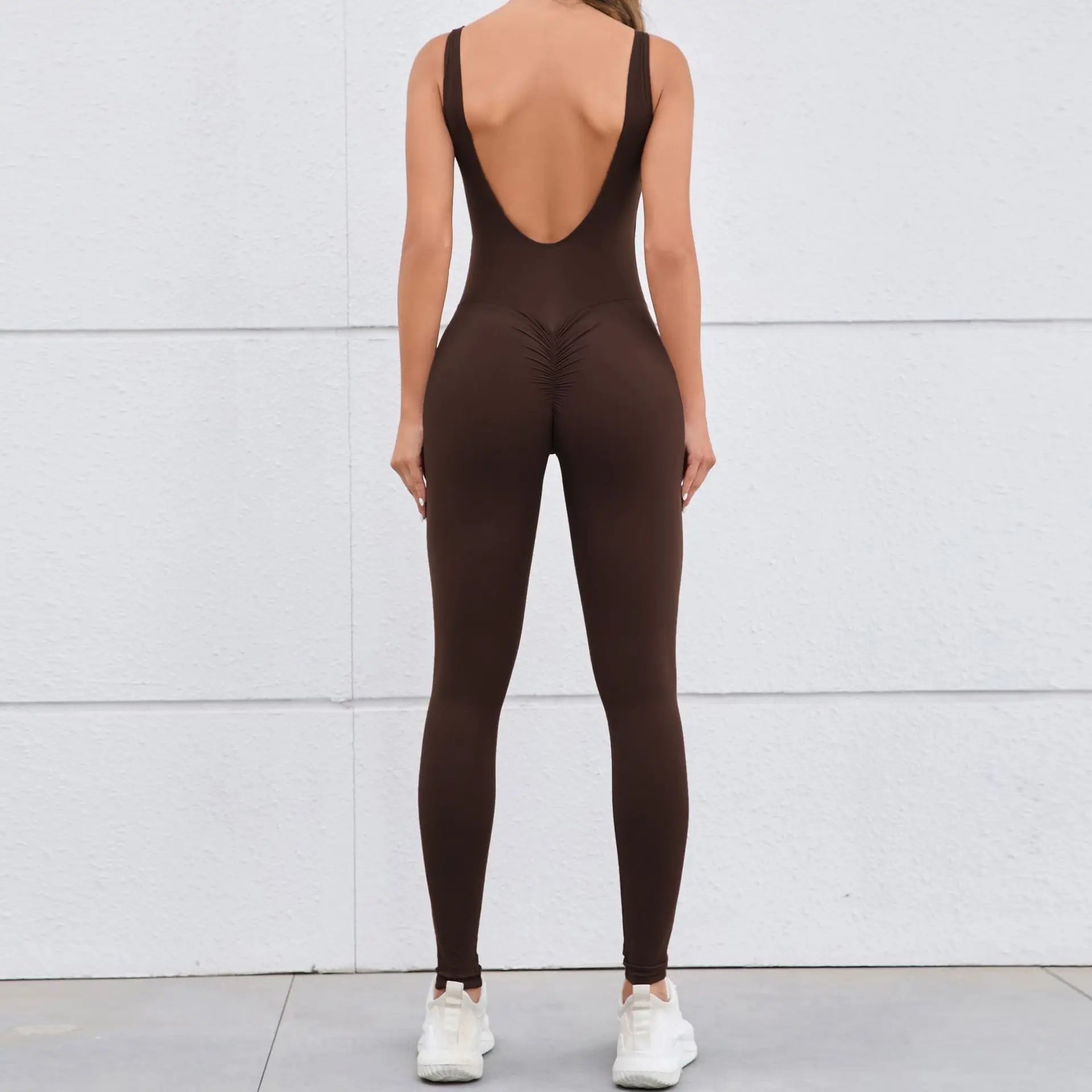 Backless One-piece Suit