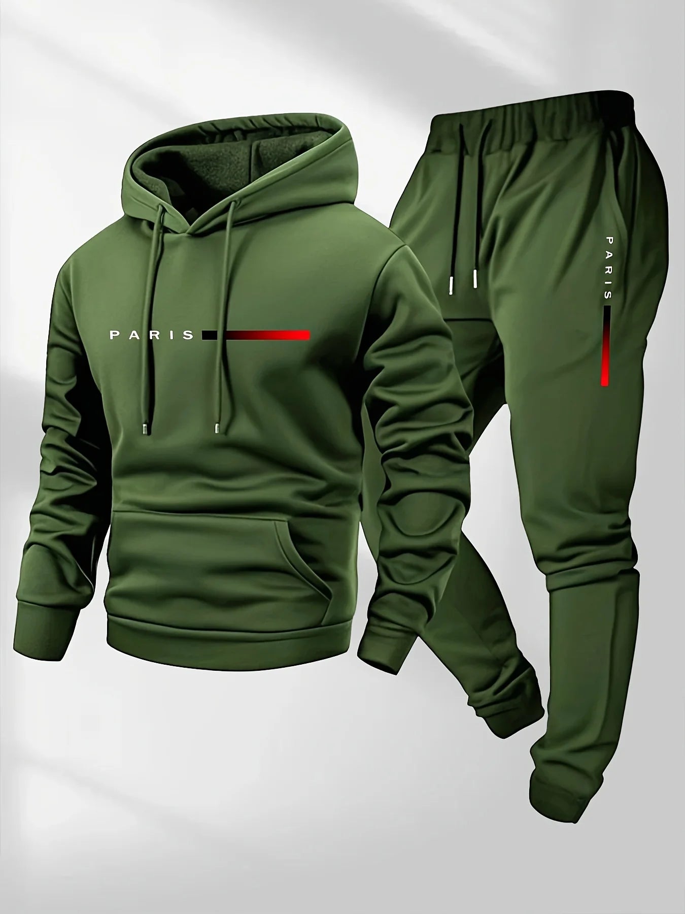 PARIS Fleece Hoodie & Pants Set