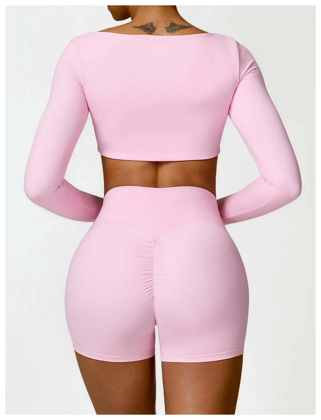 2-Peace Long Sleeve Yoga Suit
