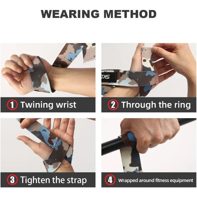 2PCS Weightlifting Straps