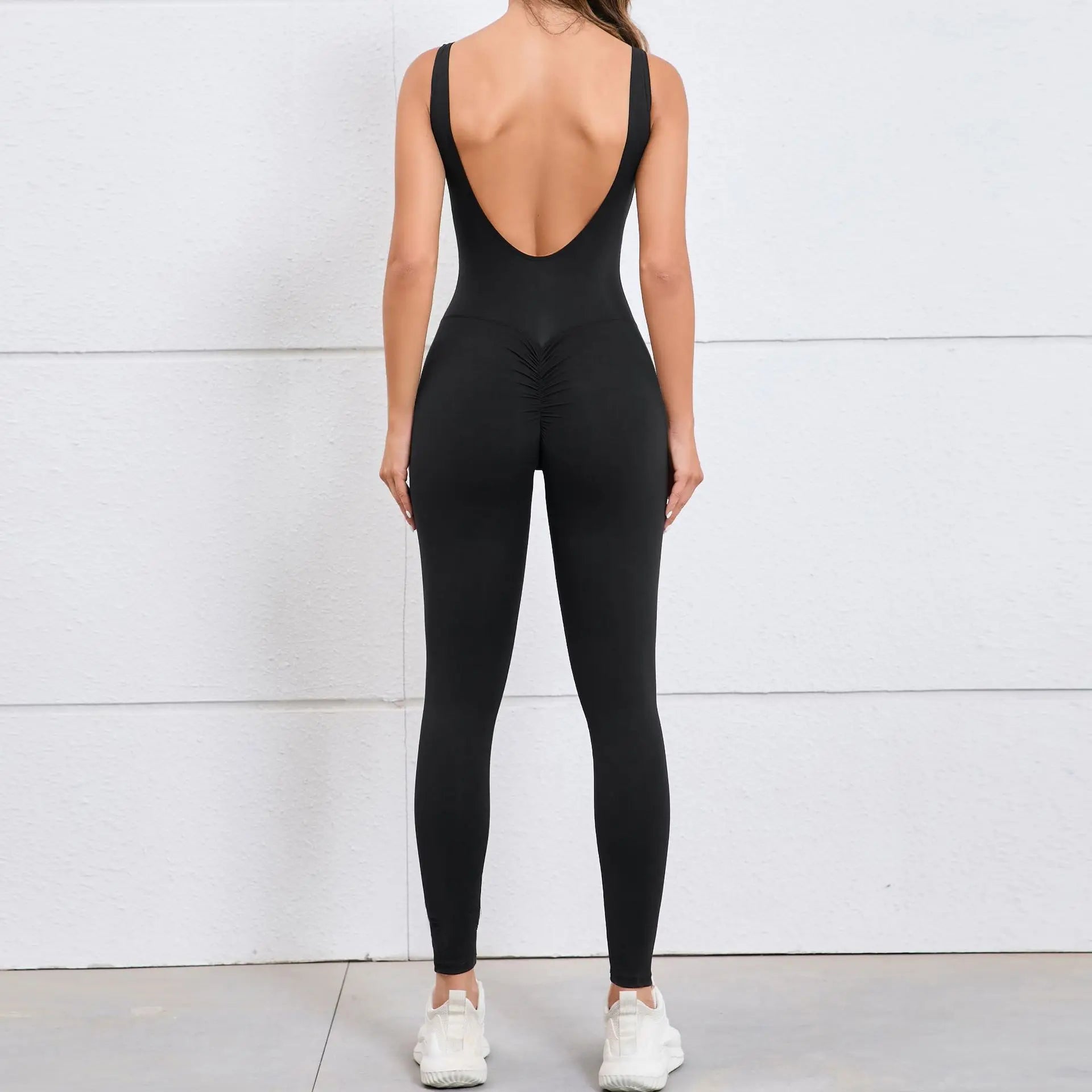 Backless One-piece Suit