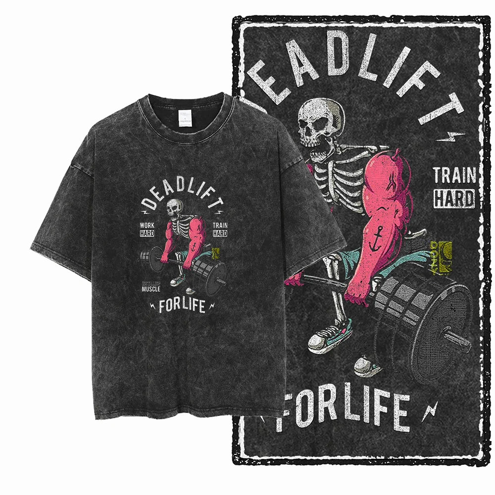 Gym Motivation Oversized Tee