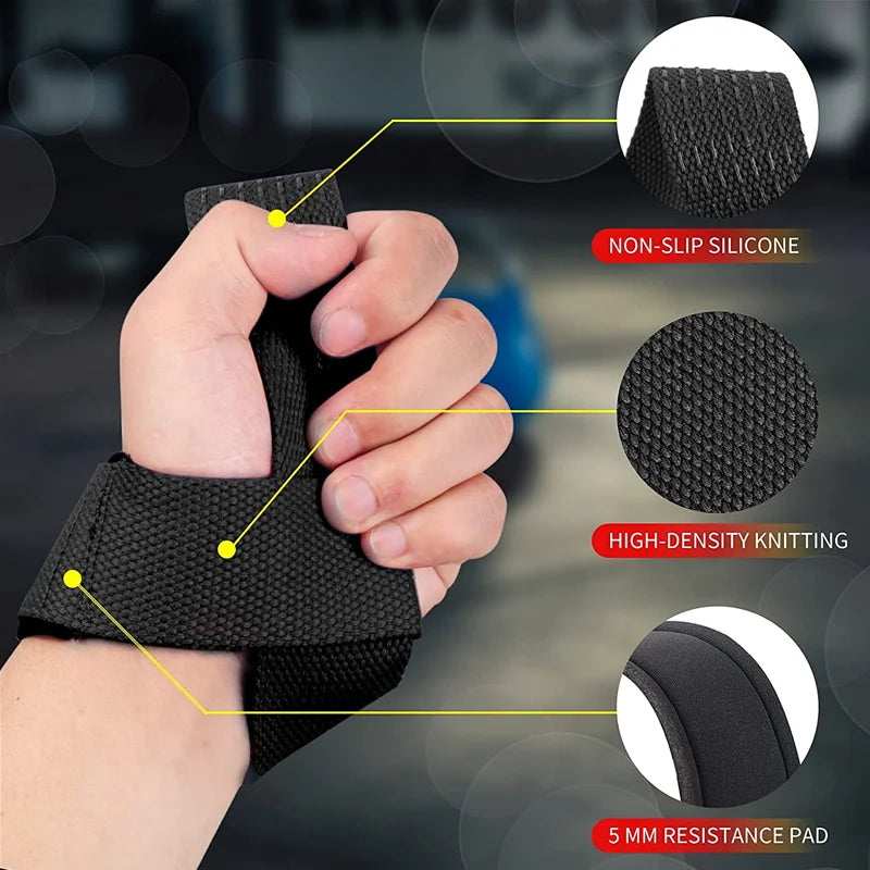 2PCS Weightlifting Straps