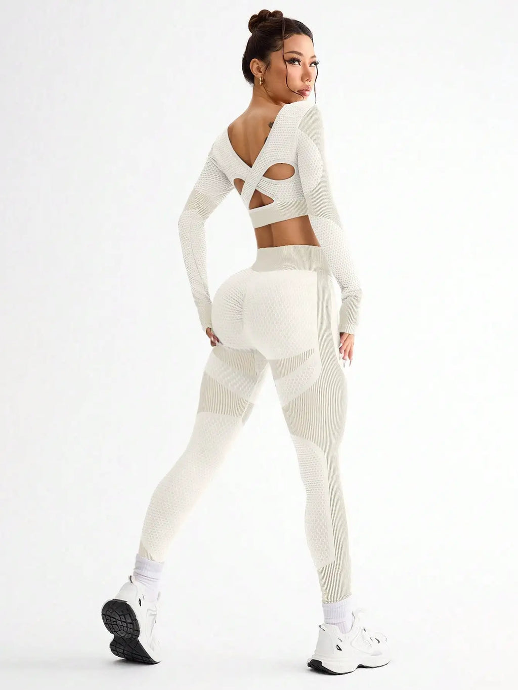 Seamless 2-Piece Yoga Suit