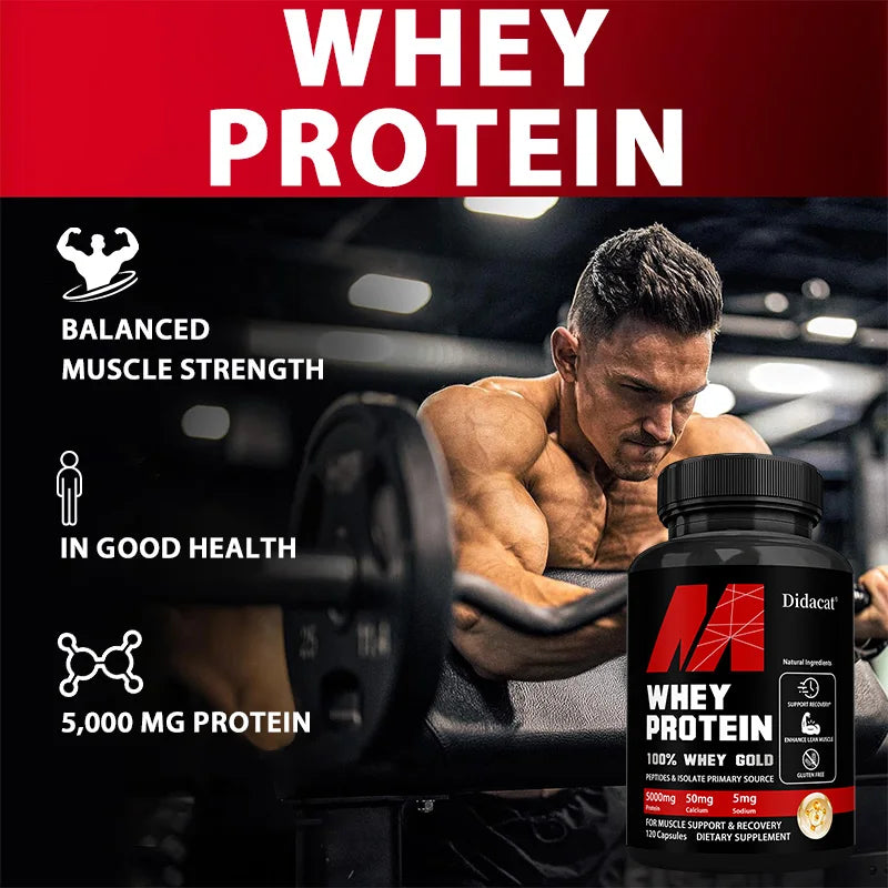 Whey Protein Capsules 5000mg